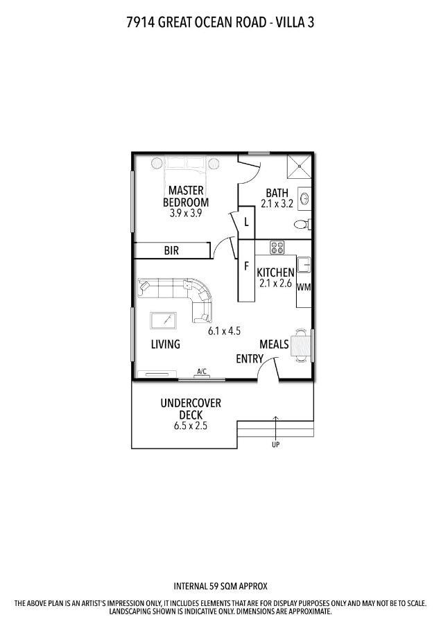 Otway Coastal Villas, 1 Bedroom Villa. Princetown Dış mekan fotoğraf
